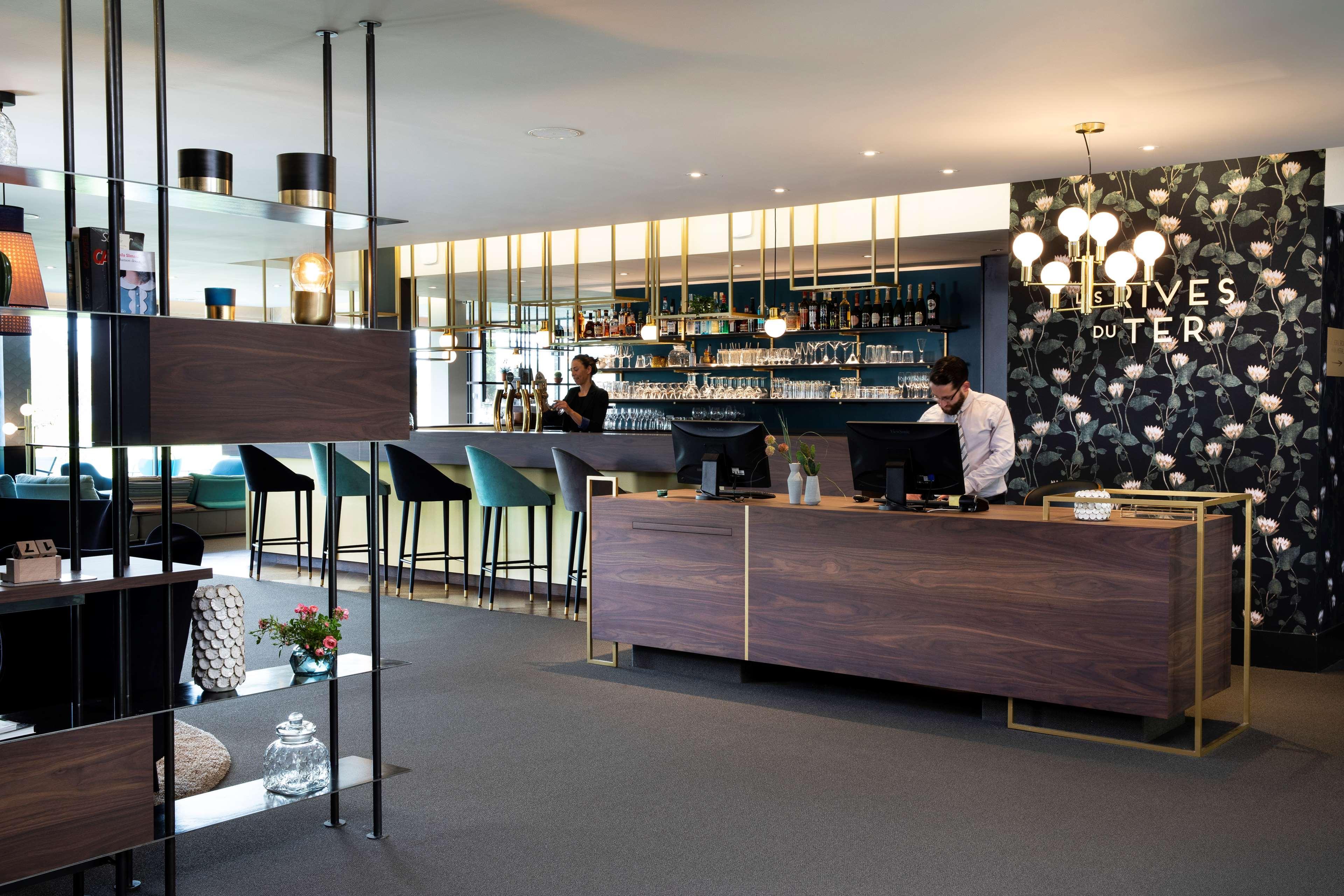 Best Western Plus Hotel Les Rives Du Ter Larmor-Plage Bagian luar foto